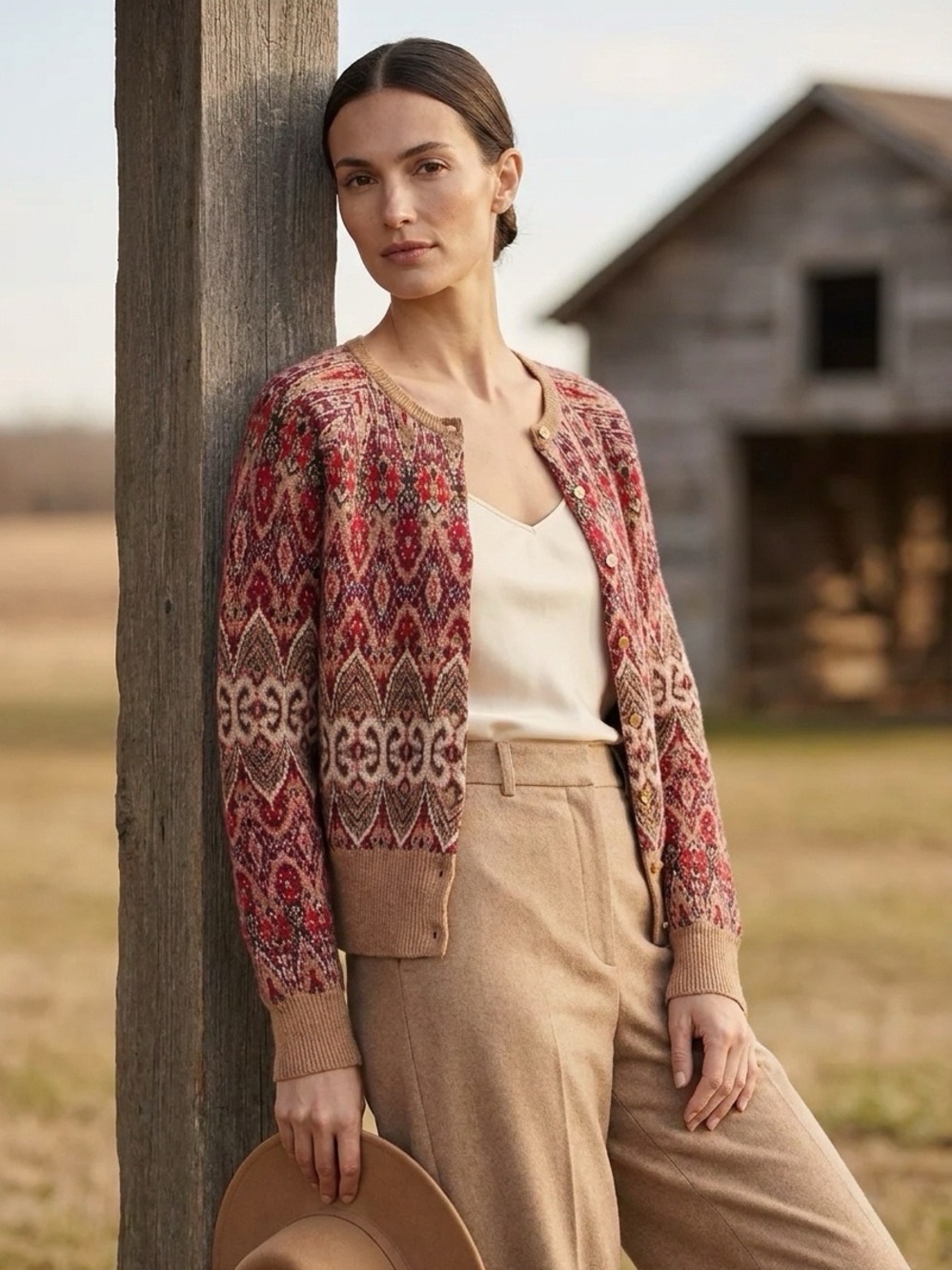 George Festive Cardigan Sweater